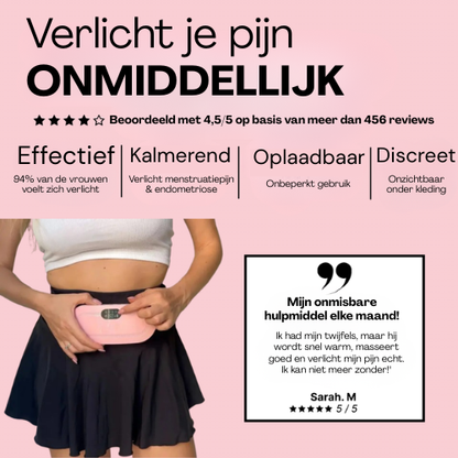 RelieveHeat™ – Menstruatiepijn stopt hier