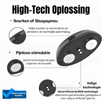 SleepSense™ – De oplossing tegen snurken.